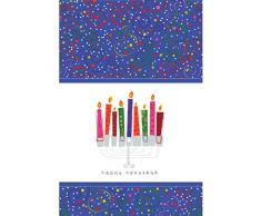 Amscan International Nappe 579601 Paper-printedtablecover : Ludique Menorah