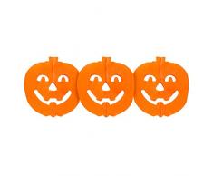 Neviti 1 522 945,9 cm Orange Citrouille Halloween Guirlande de Soie