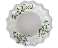 Givi‿Italia 63672 Lot de 8 assiettes New Shape Romantica 24 cm Multicolore 24 cm