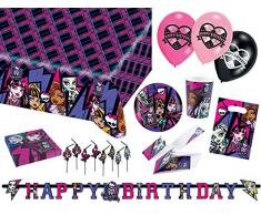 Amscan 9050 0226 Party Set Vaisselle Monster High 2