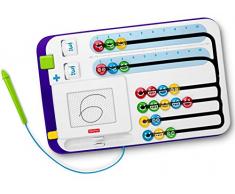 Fisher-Price Table de Calcul Réfléchir et Apprendre, jouer avec les chiffres, jouet pour enfant dès 3 ans, FNK69