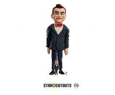 Star Cutouts SC1363 Poupée Ventriloquiste Tétine 183 cm de haut avec bureau gratuit en carton Standee Toy Story 4 Party and Collectors Article Multicolore