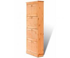 Bonprix - Armoire à chaussures 4 abattants Indra beige pour maison