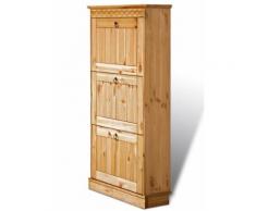 Bonprix - Armoire à chaussures 3 abattants Indra beige pour maison