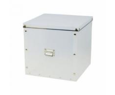 Zeller 17610 Boite De Rangement En Plastique, Transparent, 33,5 X 33 X 32 Cm