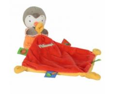 Doudou Peluche T'choupi Nicotoy Mouchoir Jaune Rouge Jouet Bébé Naissance Tchoupi Orange Saumon Vichy Multi Étiquettes Légumes Peluchette Enfants