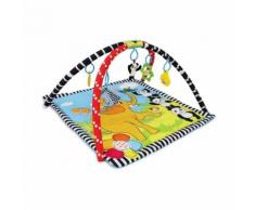 Tapis D'éveil Pour Enfants, Tapis De Jeux Pour Bébé, Motif Panda, Jouets Pédagogiques: (1x) Jouet Hochet En Peluche (1x) Jouet Hochet En Plastique (1x) Livre De Toile (1x) Miroir (1x) Bague De Dentition