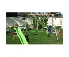Portique Métal Issa Axion Premium - H.2,20m - 3 Agrès