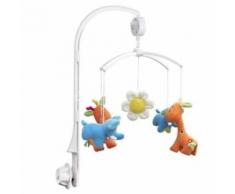 Jouets Pour Bébés Ensemble De Serre-Câlise Blanche Lit Bébé Lit Mobile Porte-Jouet En Soie Support De Bras Boîte De Musique Enroulement