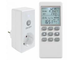 Arebos Thermostat D'ambiance Prise Thermostatique Pour Le Chauffage Infrarouge