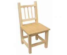 Chaise D'enfant En Bois 47 X 24 Cm - Megacrea Diy