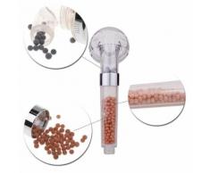 Pommeau de douche Spa aux 3 céramiques ions négatifs