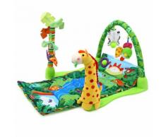 Baby Forest Gym Kit De Jeu De Musique Fitness Rack Floor Crawl Coussin De Tapis De Jeu Pour Enfants