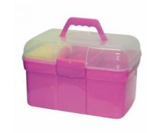 Kerbl Coffre De Pansage Complet Pour Enfants - Rose