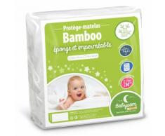 Babysom - Protège Matelas / Alèse Bébé - Bamboo - 70x140 Cm - Imperméable - Doux Et Respirant - Bouclette Éponge