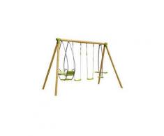 Portique En Bois Fossa - H.2,30m - 4 Agrès