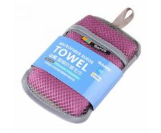 Microfibre Super Absorbant Et Séchage Rapide Serviette De Sport - Violet