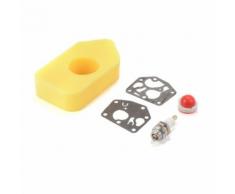 Xcsource Bougie D'allumage L7t + Filtre À Air 698369 + Joint À Membrane Diaphragme 795083 Ampoule D'amorce 694394 Pour Moteur Briggs Et Stratton Classic Sprint Quattro Bi697