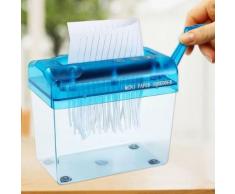 Déchiqueteuse Destructeur Broyeur Papier Documents Coupe Machine Paper Shredder