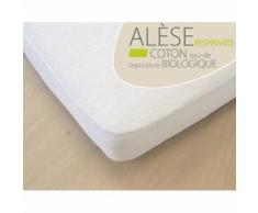 Kadolis Matelas Pour Lits De Bébé Alèse Bébé Coton Bio 70x140 Cm Blanc
