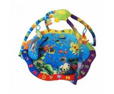 Tapis De Jeux Pour Bébé, Tapis D'éveil Pour Enfants, Motif Marin, Dimensions: 87 X 87 X 48 Cm