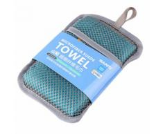 Microfibre Super Absorbant Et Séchage Rapide Serviette De Sport - Bleu