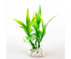 11x 3 Cm Plastique Aquarium Décorations Multicolore Plantes Artificielles Fish Tank Herbe Fleur Ornement Décor Paysage