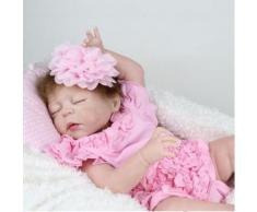 22 Pouce 55 Cm Kaydora Reborn Poupées Faites À La Main Vivant Plein Silicone Reborn Poupée Réaliste De Couchage Fille Bébés Jouet De Noël Cadeau