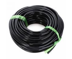 20M 4 / 7MM Micro Tuyau d'Arrosage Irrigation Tuyau d'Eau Goutte Arrosage Maison Jardin Serre