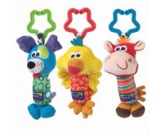Lot De 3 Pièces Jouet De Première Age Portique D'éveil Bébé Hochets Jouets Pour Poussette Jouet Peluche Accroché Suspendu Lit