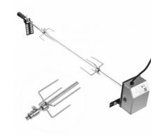MVPOWER 107CM Barbecue Tournebroche Électrique pour Grill