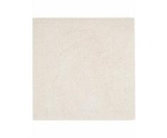 Tapis Shaggy À Poils Longs Swirls Beige 160x160 Cm - Tapis Doux Pour Salon