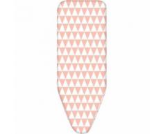 FINLANDEK Housse de table a repasser Koitere pour plateau 120x38 cm rose et blanc