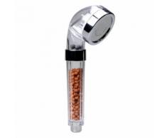 Pommeau de Douche Filtrant Anti Chlore Economiseur D'eau Ionique