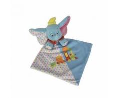Doudou Elephant Bleu Ciel Blanc Dumbo Disney Triangle Plat Losange Etoiles Half Body Train Wagons Peluche Jouet Bebe Soft Toys Comforter Blankie