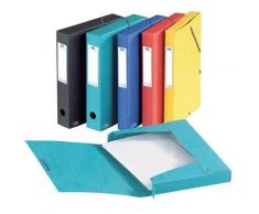 Boite De Classement Eurobox Graine Dos40 Bleu