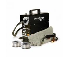 Proweltek poste a souder promig100 - livré avec 2 bobines de fil fourré ø 0,9 mm et gant de soudeur anti chaleur