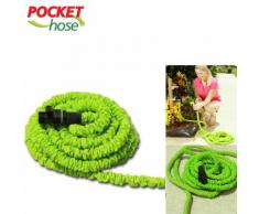 Tuyau d'arrosage extensible Pocket Hose 15m vert