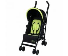 Bambisol Poussette Canne Multipositions Noir Et Anis