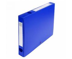 Exacompta Boite De Classement Dos 40mm À Pression Pp Bleu