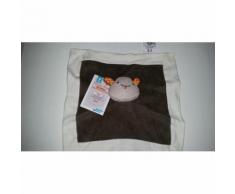 Doudou Plat Mouton Vache Lapin Nature & Découvertes Marron Beige/Crème /Écru Orange Coton Bio Anneau Dentition Jouet Bebe Naissance Peluche Grise Éveil Enfant Blanket Comforter Soft Toys