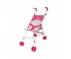 Poussette Canne : Rose Fuchsia