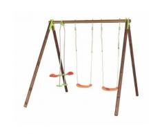 Trigano Portique Bois/Métal Techwood Premium Yuko