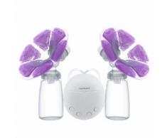 Realbubee Intelligent Microcomputer Usb Tire-Lait Électrique Pompe À Lait Avec Bouteille De Lait Coussin Chauffant Froid Pour Les Mères