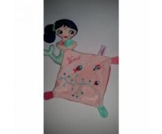 Doudou Mouchoir Ma Jolie Sirène Pommette Intermarché Rose Bleu Poisson Algue Bébé Jouet Bebe Naissance Peluche Éveil Enfant Comfort Blanket Comforter Soft Toys