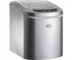 TecTake - Machine à glaçons - pose libre - largeur : 24 cm - profondeur : 36 cm - hauteur : 32 cm - argent