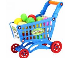 Chariot Légumes-Fruits Jouet Cuisine Jouet Enfant - Main Bleu