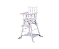 Chaise Haute Bebe Transformable Combelle Blanc