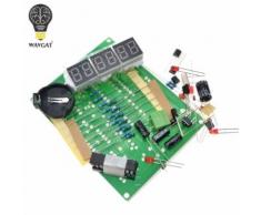 Kits de bricolage AT89C2051 horloge électronique tube numérique LED affichage Suite Module électronique Pièces et composants DC 9V - 12V