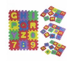 36pcs Bébé Enfant Nombre Alphabet Eva Puzzle Foam Tapis Cadeau Jouet Éducatif